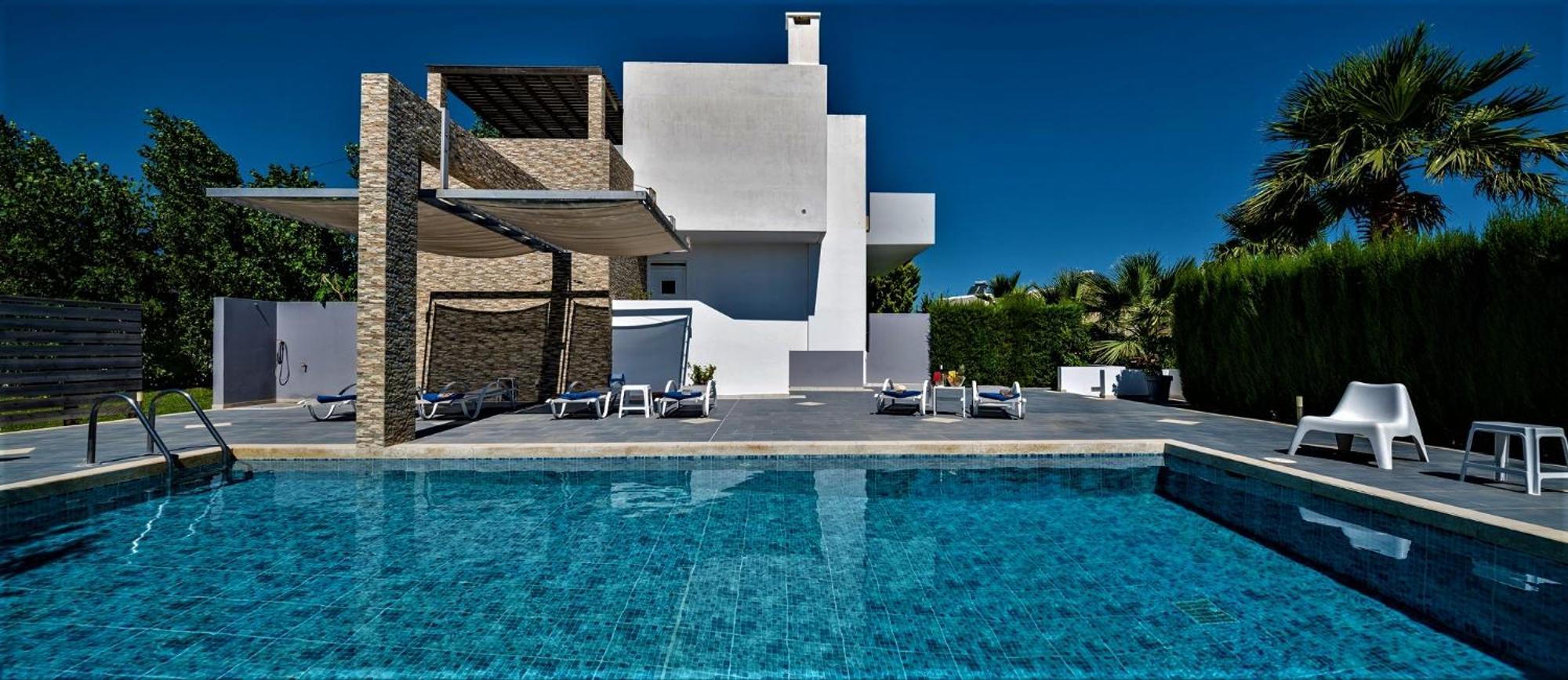 Xenos Villa 1 Tigkaki  Exterior photo